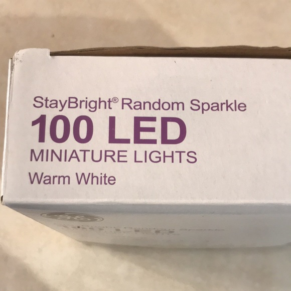 GE stay bright random sparkle mini 100 led lights - Picture 3 of 5